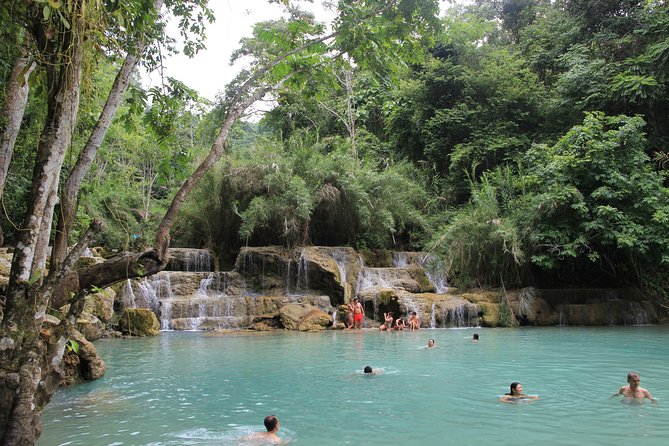 A Relaxing Day at the Kuang Si Falls - Who will enjoy this day most