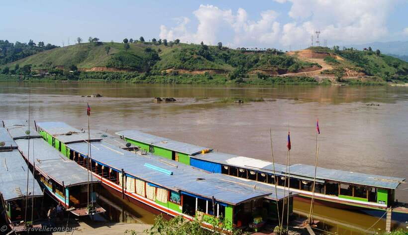 From Chiang Rai : 2 Day 1 Night Slow Boat to Luang Prabang - Boarding the Mekong slow boat
