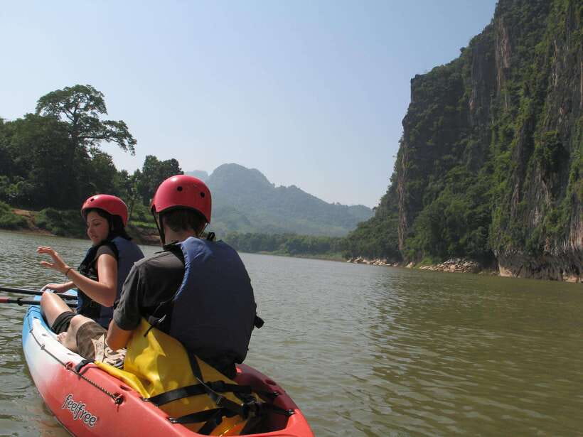 From Luang Prabang: Guided Mountain Bike Tour with Lunch - A support truck that changes the pressure