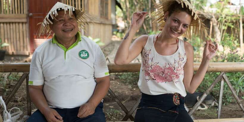 Luang Prabang: Bamboo Experience & Kuang Si Falls Tour - Kuang Si Falls after lunch