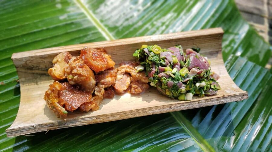 Luang Prabang: Bamboo Forest Cooking-class & Farm Visit - Eating lunch where you cooked it