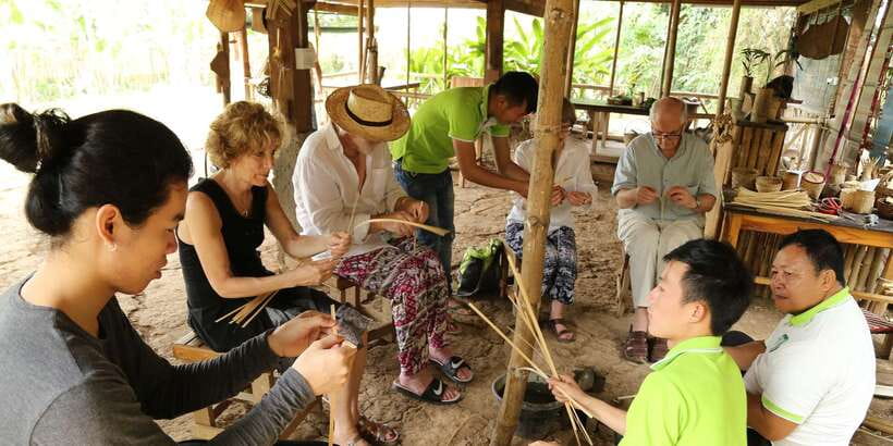 Luang Prabang: Bamboo Weaving Workshop & Cooking Class - Morning Lunch or Evening Dinner?