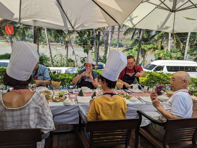 Luang Prabang: Cooking Class at the Former Royal Palace - The break before cooking: useful, but not fully hands-on