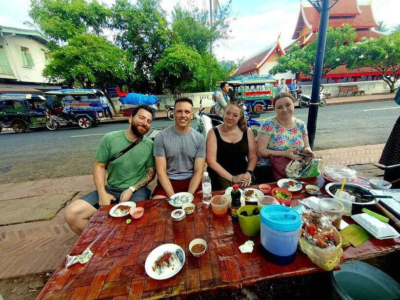 Luang Prabang: Foodie Walking Tour & Monk Blessing - Starting at Joma Bakery and Following the Food
