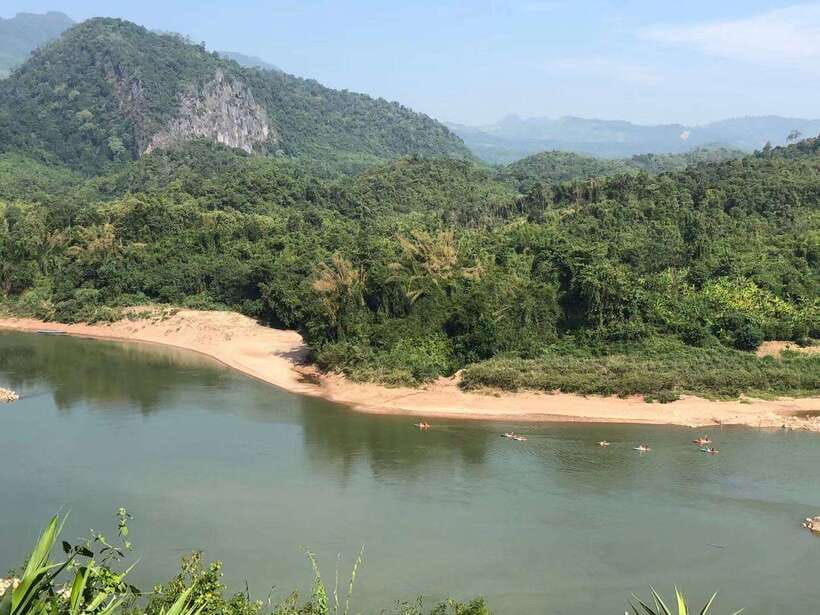 Luang Prabang: Kayak Tour to Pak Ou Caves - Paddling from the Nam Ou to the Mekong