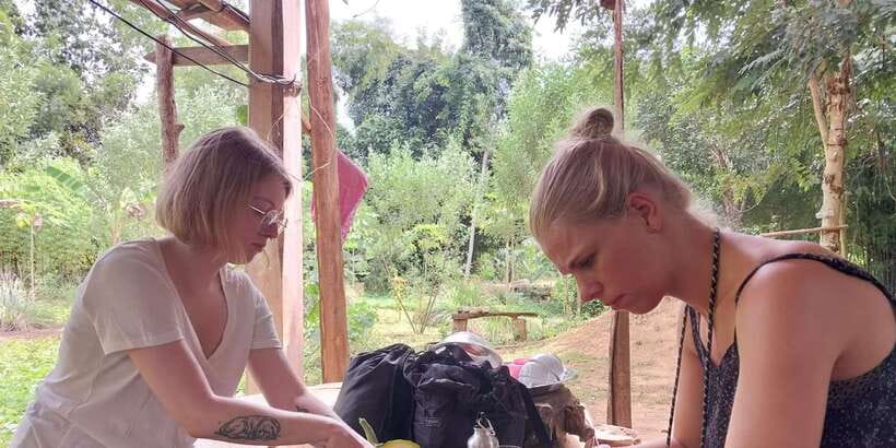 Luang Prabang: Organic Farm Experience & Hike to Kuang si - Returning through the Lao countryside