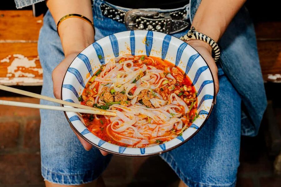 Luang Prabang Plates Food Tour with 15+ Tastings - The opening tastings beside the Mekong