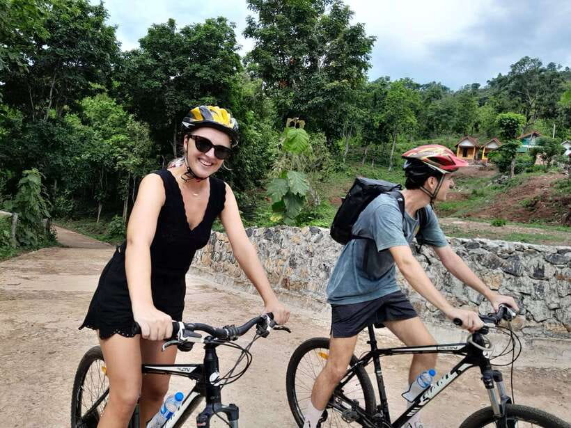 Luang Prabang: Pottery Workshop & Wat Chomphet cycling Tour - Wat Chomphet and the View Across the Mekong