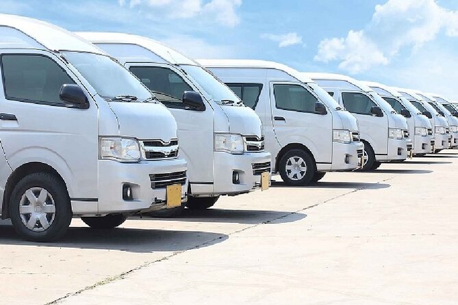 Luang Prabang Private Airport transfers - The short drive from the airport to central Luang Prabang