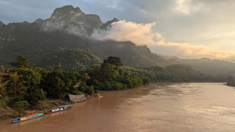 Luang Prabang to Nong Khiaw: River Cruise, Hike & Waterfall - The waterfall hike: seasonal routes and wet footing