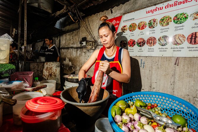 Mekong Meals Food Tour with 15+ Tastings - Riverweed crackers, Hmong dip, and a temple conversation