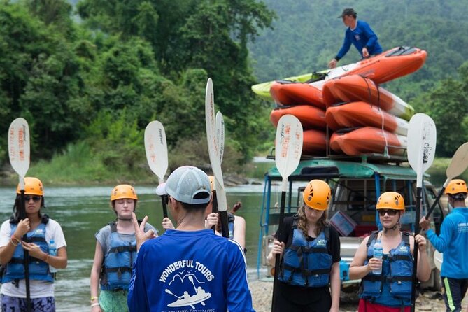 One Day Kayaking, Zipline and Tubing In Cave from Vang Vieng - Key points to know before booking