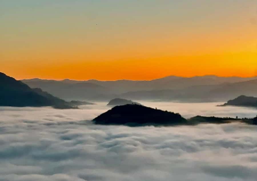 Overnight Camping At nong khiaw view point, 360 view - Reaching the Nong Khiaw viewpoint after 2 PM