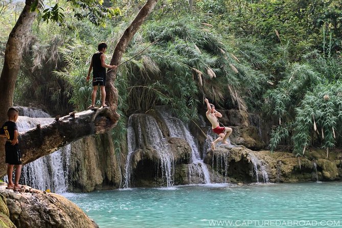 Pak Ou Caves and Kuang Si Fall Day Tour - A rural village and the taste of local life