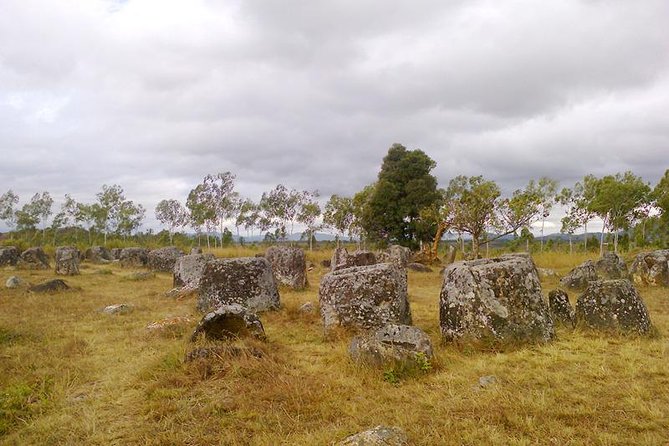Plain of jars tour with local guide - Plain of Jars Site 3 across the rice fields