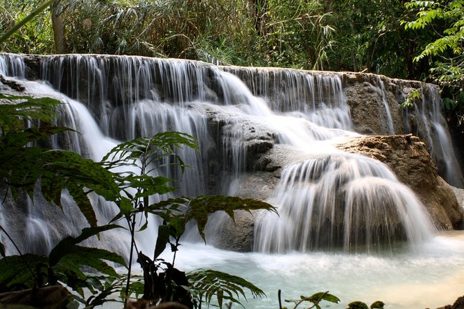 Private Tour Full-day Morning Market, Villages and Scenic Kuang Si Waterfall - Ban Phanom and the late return