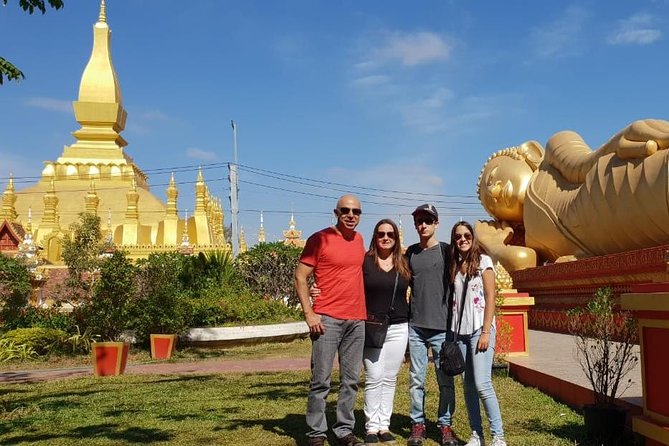 Private Tour: Vientiane City Tour Full Day with Buddha Park - Patuxai, the monument with a city view
