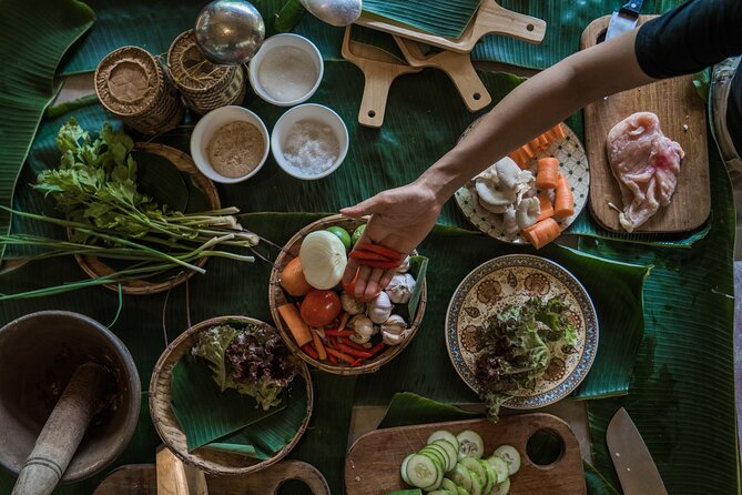 The Namkhan - Cooking Class - Eating Your Own Food at the Farm-to-Table Restaurant