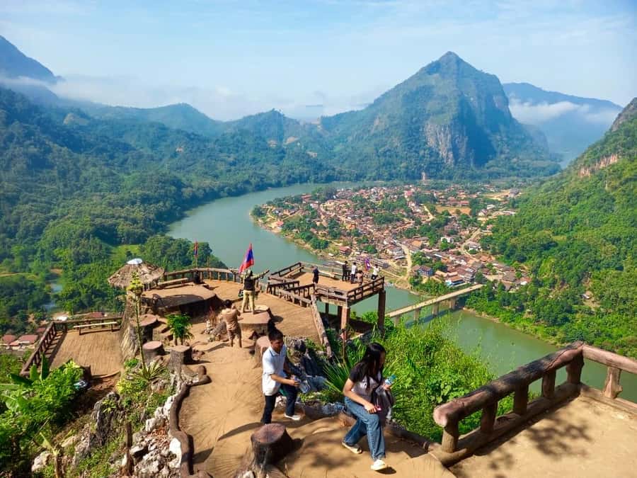 Vang Vieng: Climbing & Ballon (Departure from Vientiane) - The hot air balloon question