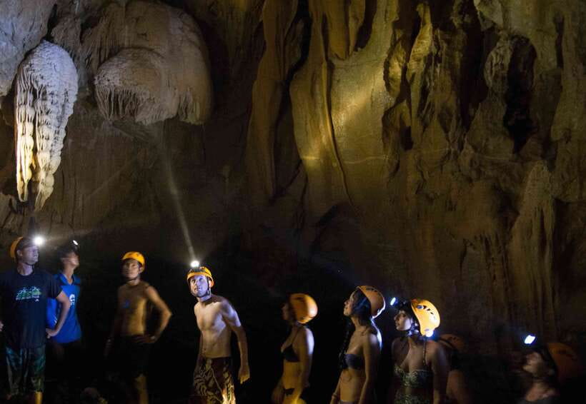 Vang Vieng: Half-Day Zip Lining with Cave Exploration Option - Solo booking and group expectations