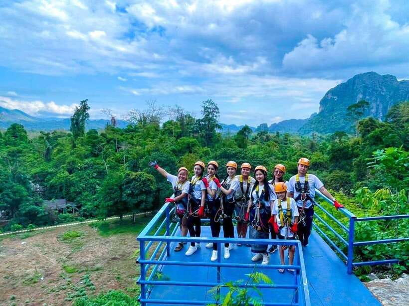 Vang Vieng: Half-Day Zip Lining with Cave Exploration Option - Who will enjoy this Vang Vieng activity