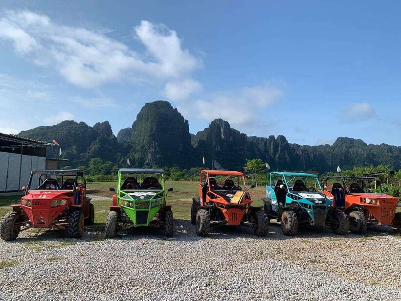 Vang Vieng: Hot Air Balloon and Go Kart Ride - Morning coffee or afternoon champagne