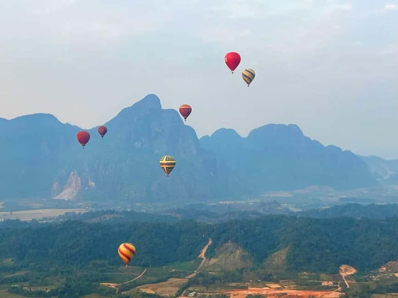 Vang Vieng: Hot Air Balloon Ride with City Hotel Pickup - Why Vang Vieng looks best from a balloon