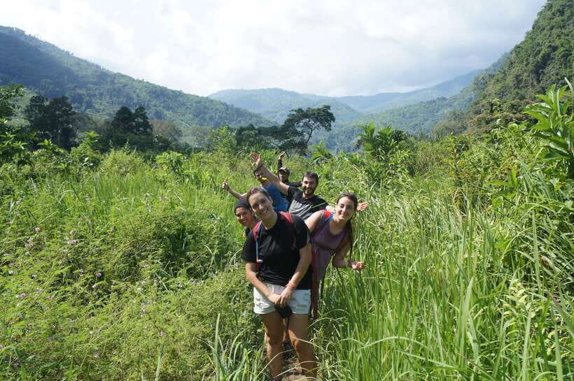 Vang Vieng: Jungle & Caves Full-Day Private Trekking Tour - Tham Hok Cave and the limestone interior
