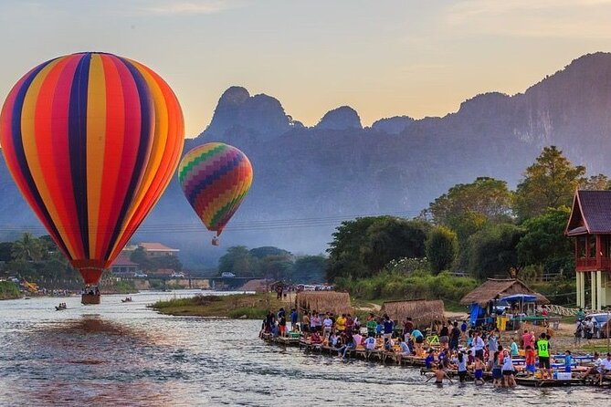 Vang Vieng Laos Hot Air Balloon Adventure Tour - Choosing 5:30 sunrise or 16:30 sunset