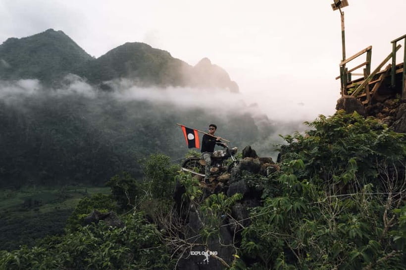 Vang Vieng: Namxay Viewpoint, Blue Lagoon 1 & Phoukham Cave - How to prepare for the climb