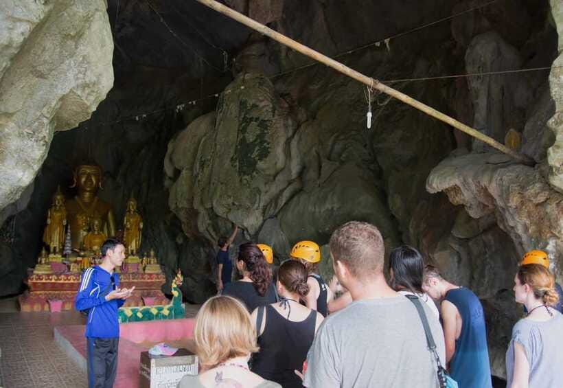 Vang Vieng: Tham Nangfar and Tham Nam Day Tour with Kayaking - Tham Nang Far, or Angel Cave