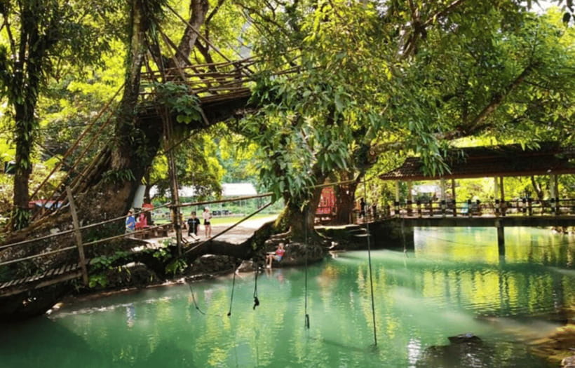 Vang Vieng: Zipline&Kayaking&BlueLagoon 1 - Transport back to Vang Vieng