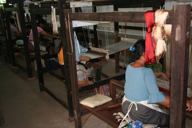 Vientiane City Day Tour and Buddha Park Visit with Lunch | Laos - Carol Cassidy Lao Textiles and natural dye work